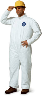 25PK LG WHT Coverall