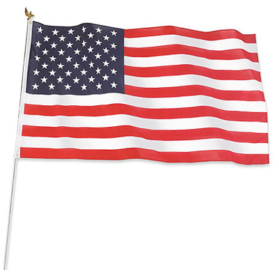 3'x5' Poly US Flag Kit