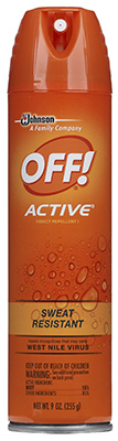 Off! 9-Oz Active Sweat Resistant