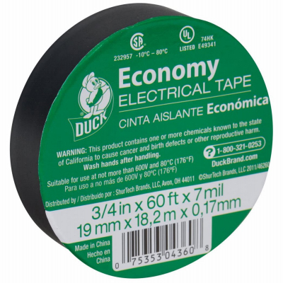 3/4"x60' ELECTRICAL TAPE