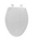 TOILET SEAT ELONGATED WHITE