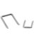 100PK 13/16" CABLE STAPLE METAL