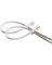 20PK 8" MOUNTING CABLE TIE WHITE