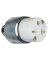 20A 250V FEM PLUG WHITE