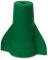 6PK 14-10 GROUND WIRE NUT GREEN