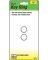 2pk 1/2" Steel Split Key Ring