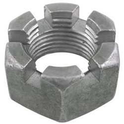 1/4" GRADE 5  NF CASTLE NUT