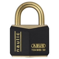 VINYL BRASS PADLOCK T84MB/30 3PK