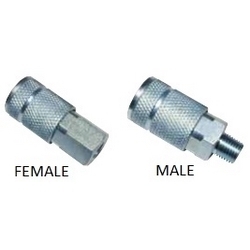 TYPE "G" 3/8" COUPLERS