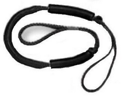 DOCK BUDDY DOCK LINE BLACK 6'