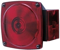 COMB TAIL LIGHT -80 W/LICENSE LT