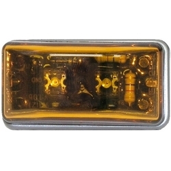 CLEARANCE LIGHT LED AMBER BLK