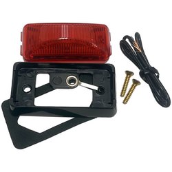 CLEAR/SIDE LIGHT LED BLK/RED