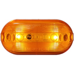 LED SIDE LIGHT OBLONG AMB 4"