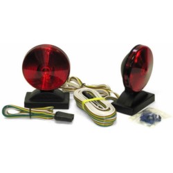 TOW LIGHT KIT ROUND MAGNETIC MNT