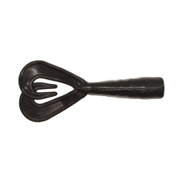 TWIN TAIL SCAMPI BLACK 6"