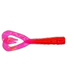 TWIN TAIL SCAMPI FLORSCNT PNK 6"