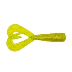 TWIN TAIL SCAMPI CHAR/SLV GLT 6"