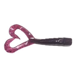 TWIN TAIL SCAMPI PRP/BL GLTR 6"