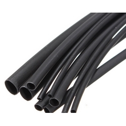 H/S TUBING BK 1/4"x3" (3/PK)