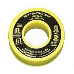 POLY-TEMP GAS YELLOW TAPE