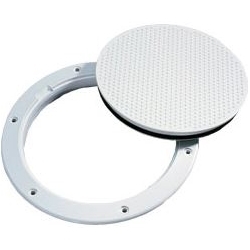 PRY DECK PLATE SMOOTH WH 8" (CO)