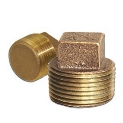 PIPE PLUG BRZ SOLID 1"NPT