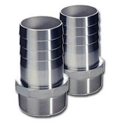 PIPE-TO-HOSE ADAPTER SS 1-1/4"