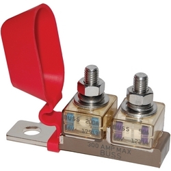 FUSE BLOCK TERMINAL 2 STUD 3/8"