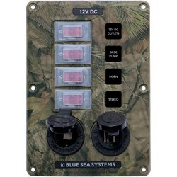 SWITCH PANEL H2O CB 4P CAMO (CO)