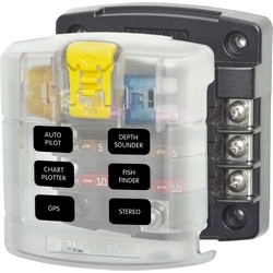 FUSE BLOCK STBLADE 6 W/COVER