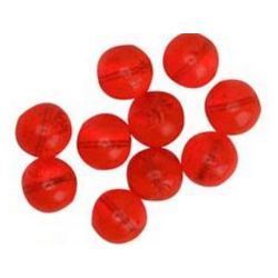 SOFT BEADS RED 20MM (8/PK)