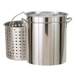 SS COOKING POTS W/ BASKET