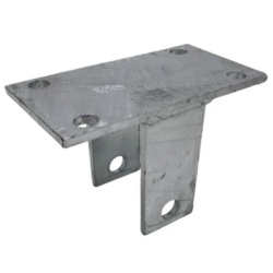 HGR SHACKLE TANDEM 2" FRAME GALV