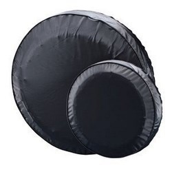 SPARE TIRE COVER BLK 12"