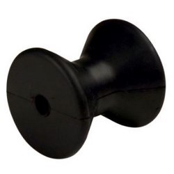BOW ROLLER RUB BLACK 3"