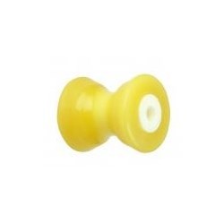 BOW ROLLER TPR YELLOW 3"