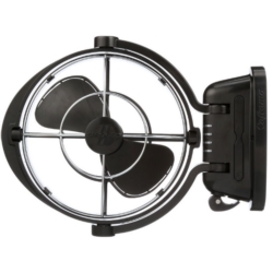 SIROCCO II FAN BLACK 3 SPEED 12V