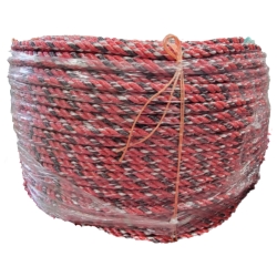 HYDROPRO NEUTRAL BOUYANCY CRAB ROPE - WASHINGTON COLORS RED/BLACK 7/16"
