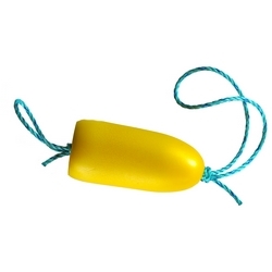 TIED CRAB FLOAT 5"x11" YELLOW