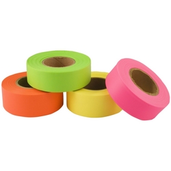 FLAGGING TAPE LIME 1-3/16X150'
