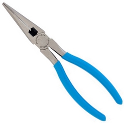 SIDE CUTTING LONG NOSE PLIERS 8"
