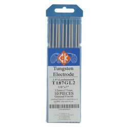TUNGSTEN ELECTRODE LANTH 2% 1/8"