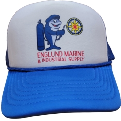EMS FISHER BROS LOGO HAT - ROYAL BLUE / WHITE