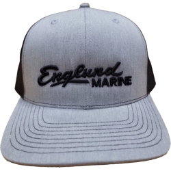 EMS 3D LOGO HAT - HEATHER GREY/BLACK