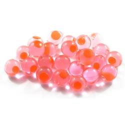 SOFT BEADS RD/OR 14MM (12/PK)
