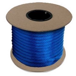 BOAT BRAID ROPE BLUE 27/64"x300'