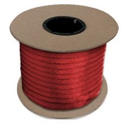 BOAT BRAID ROPE RED 27/64"X300'
