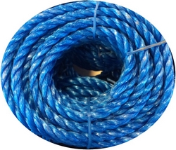 TWISTED POLY PRO BLUE 1/4"x30'