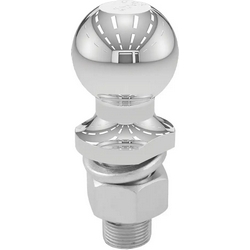HITCH BALL 2"x1"x2-1/8" CHR 6K